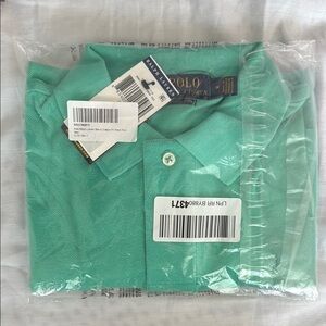 Polo by Ralph Lauren Green Polo Shirt Classic Design